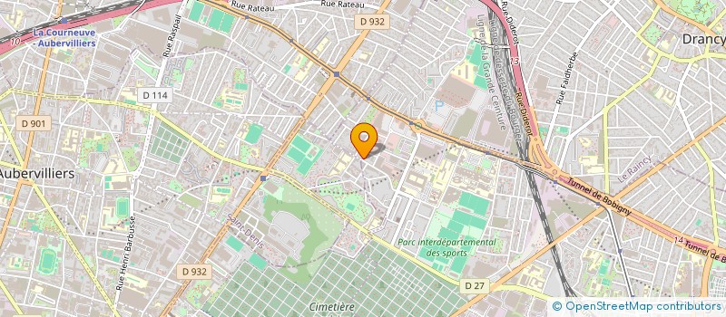 localisation de l'entreprise MONSIEUR OMAR ADAM AHMED  BOBIGNY