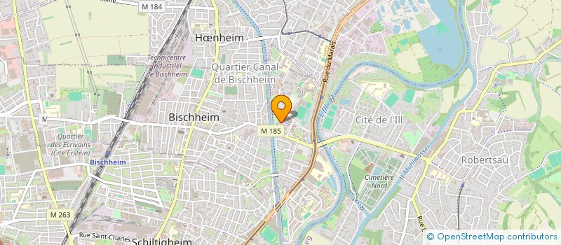 localisation de l'entreprise MONSIEUR OMAR ADJISSI à STRASBOURG