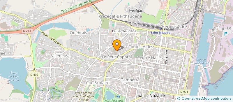 localisation de l'entreprise MONSIEUR OMAR AIT TALEB à SAINT-NAZAIRE