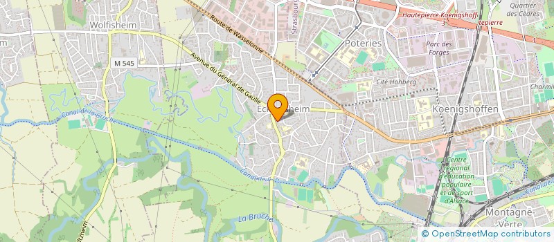 localisation de l'entreprise MONSIEUR OMAR AJAOUN  ECKBOLSHEIM
