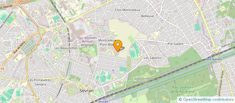 localisation de l'entreprise MONSIEUR OMAR AKNAOUI à SEVRAN