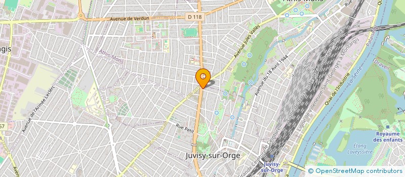 localisation de l'entreprise MONSIEUR OMAR ALKALY à VIGNEUX-SUR-SEINE