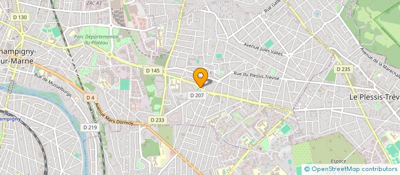 localisation de l'entreprise MONSIEUR OMAR ALLAB à CHAMPIGNY-SUR-MARNE