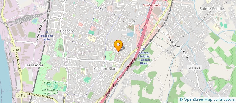 localisation de l'entreprise MONSIEUR OMAR AMAL  CARBON-BLANC