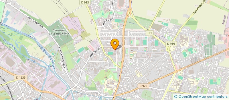 localisation de l'entreprise MONSIEUR OMAR AMMOURI  AMIENS