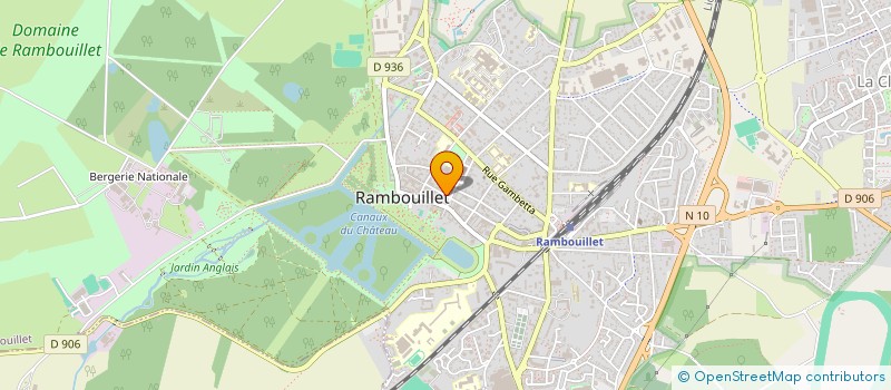 localisation de l'entreprise MONSIEUR OMAR AMROUCHE à RAMBOUILLET