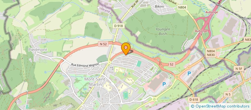 localisation de l'entreprise MONSIEUR OMAR AOUGACI  MONT-SAINT-MARTIN