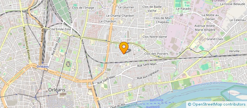 localisation de l'entreprise MONSIEUR OMAR AOULAD ALI à ORLEANS