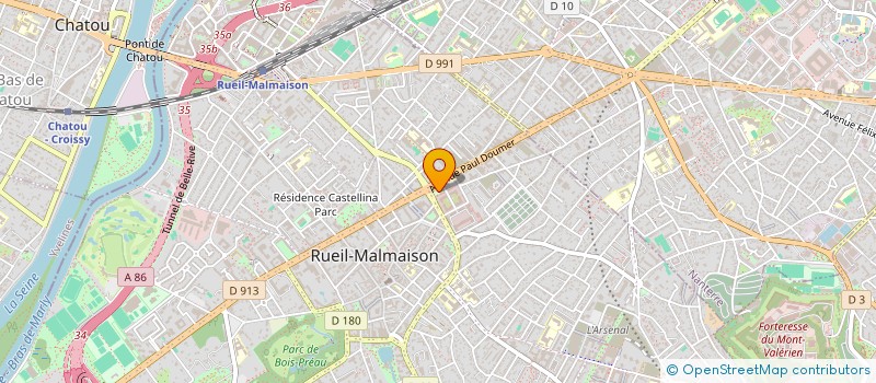 localisation de l'entreprise MONSIEUR OMAR ARNAOUT à RUEIL-MALMAISON