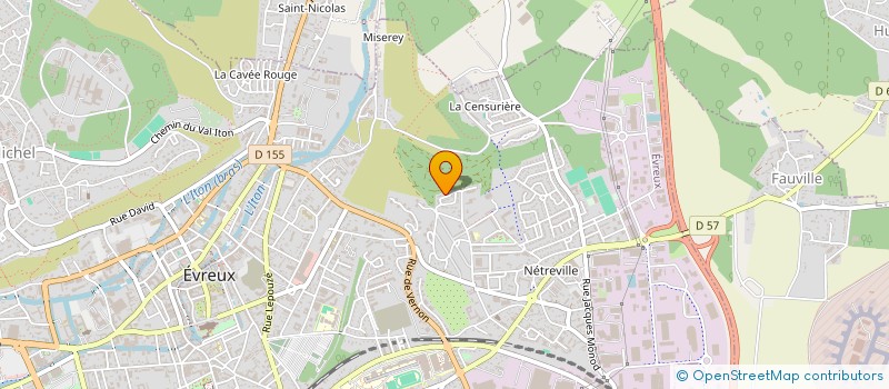 localisation de l'entreprise MONSIEUR OMAR BABANA à EVREUX