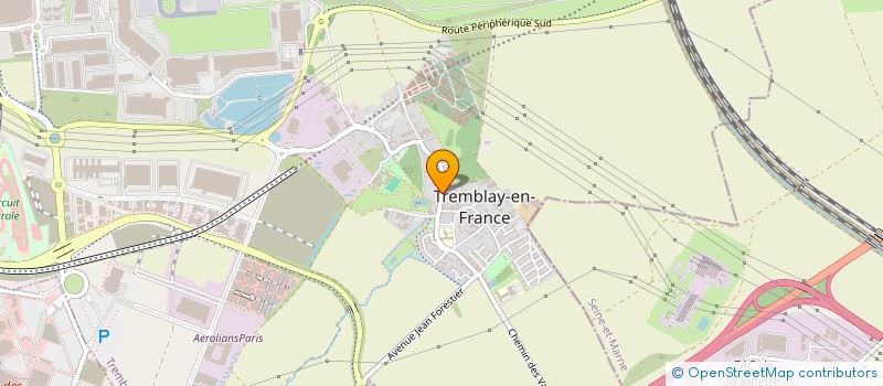 localisation de l'entreprise MONSIEUR OMAR BADRI à TREMBLAY-EN-FRANCE