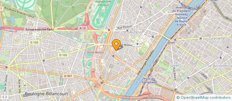 localisation de l'entreprise MONSIEUR OMAR BAHLOUL  PARIS