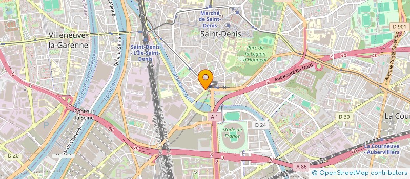 localisation de l'entreprise MONSIEUR OMAR BALID à SAINT-DENIS