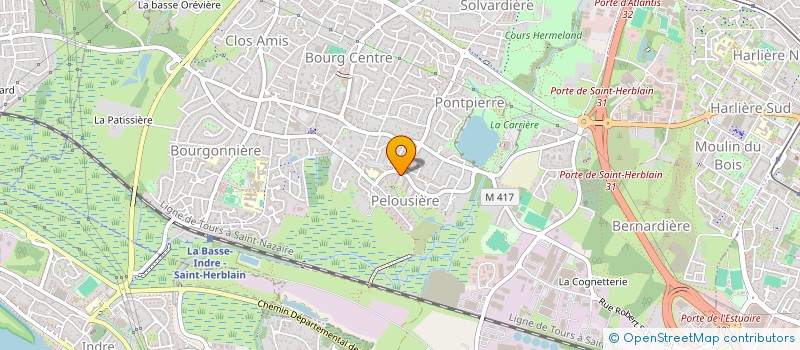 localisation de l'entreprise MONSIEUR OMAR BARKIA  SAINT-HERBLAIN