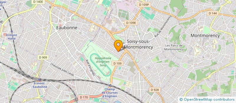 localisation de l'entreprise MONSIEUR OMAR BEKARE  SOISY-SOUS-MONTMORENCY