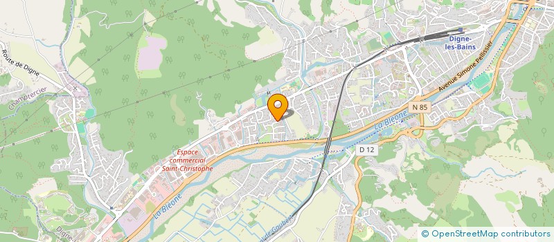 localisation de l'entreprise MONSIEUR OMAR BELHAIDOUCHE  DIGNE-LES-BAINS