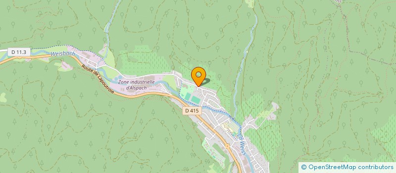 localisation de l'entreprise MONSIEUR OMAR BELIL  KAYSERSBERG VIGNOBLE