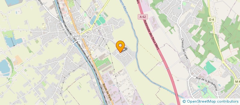 localisation de l'entreprise MONSIEUR OMAR BELQADHI  SAINT-JORY