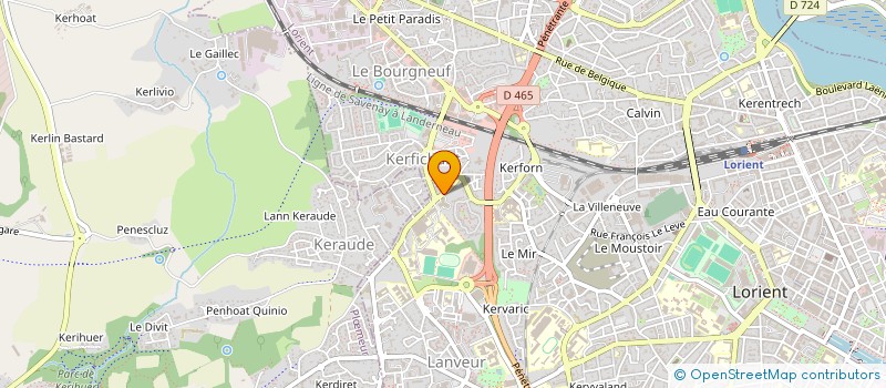 localisation de l'entreprise MONSIEUR OMAR BEN HMIDA  LORIENT