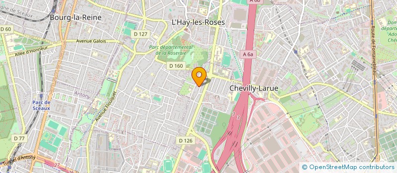 localisation de l'entreprise MONSIEUR OMAR BEN MAHMOUD  CHEVILLY-LARUE