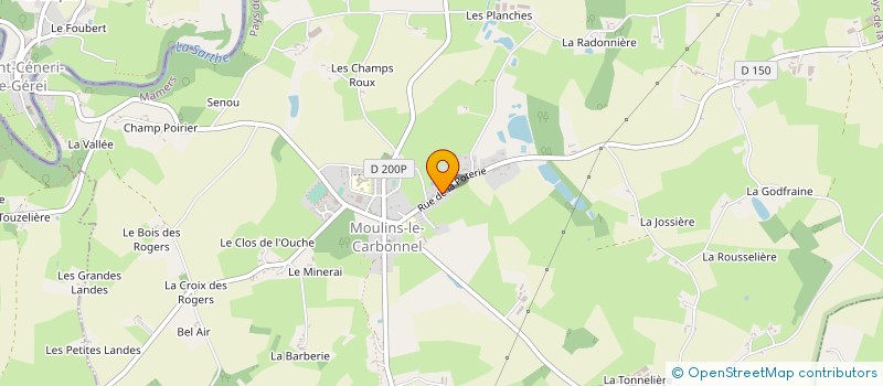 localisation de l'entreprise MONSIEUR OMAR BEN MESSAOUD  MOULINS-LE-CARBONNEL