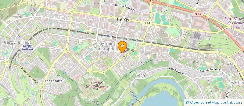 localisation de l'entreprise MONSIEUR OMAR BENADIL  OSNY