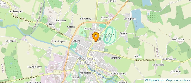 localisation de l'entreprise MONSIEUR OMAR BENAMMAR à CHATILLON-SUR-CHALARONNE