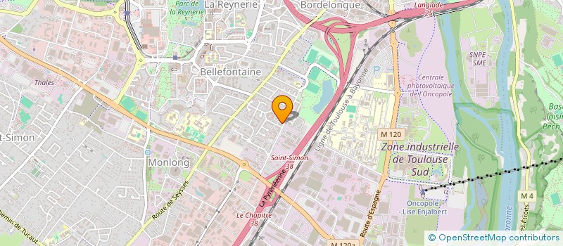 localisation de l'entreprise MONSIEUR OMAR BENGUERDI à TOULOUSE
