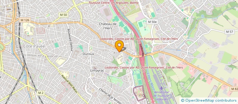 localisation de l'entreprise MONSIEUR OMAR BENKABA à TOULOUSE
