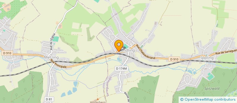 localisation de l'entreprise MONSIEUR OMAR BENKOUHI  HUNDLING