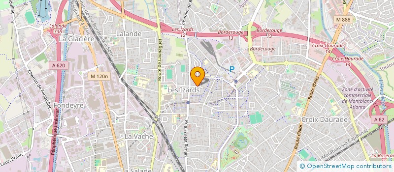 localisation de l'entreprise MONSIEUR OMAR BENNANI à TOULOUSE