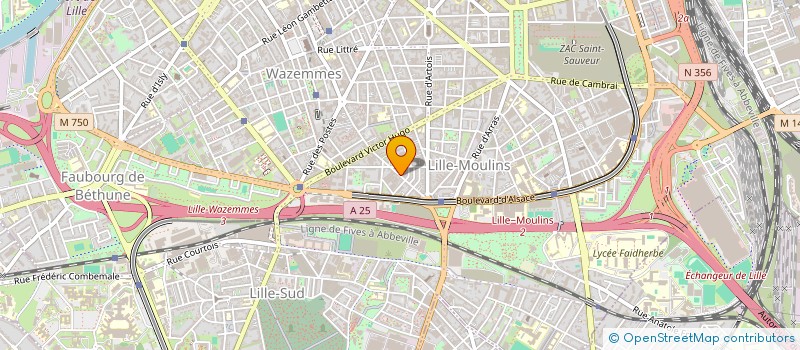 localisation de l'entreprise MONSIEUR OMAR BENYOUCEF à LILLE