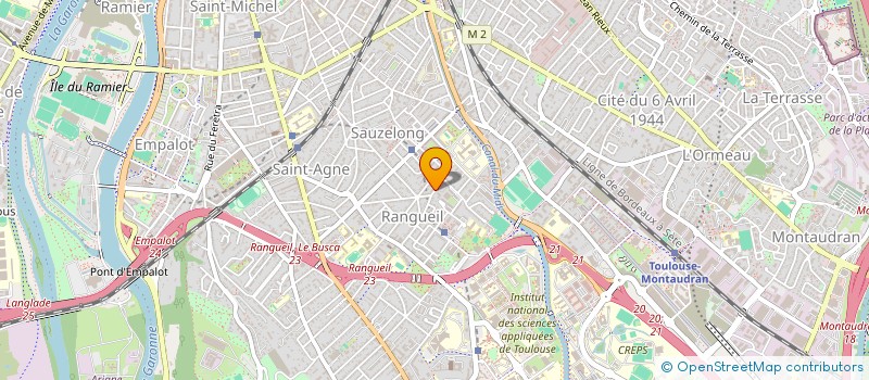 localisation de l'entreprise MONSIEUR OMAR BENZENINE à TOULOUSE