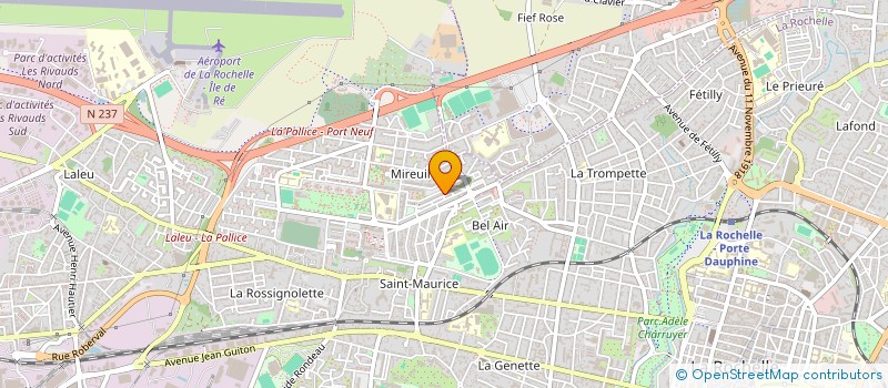 localisation de l'entreprise MONSIEUR OMAR BEUTHNER à LA ROCHELLE