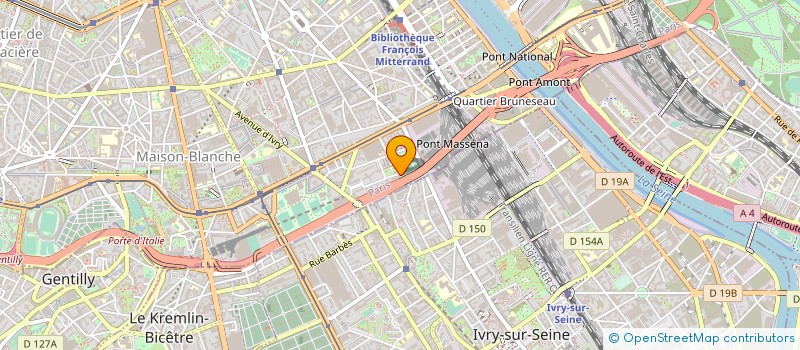 localisation de l'entreprise MONSIEUR OMAR BEZZANOU  PARIS