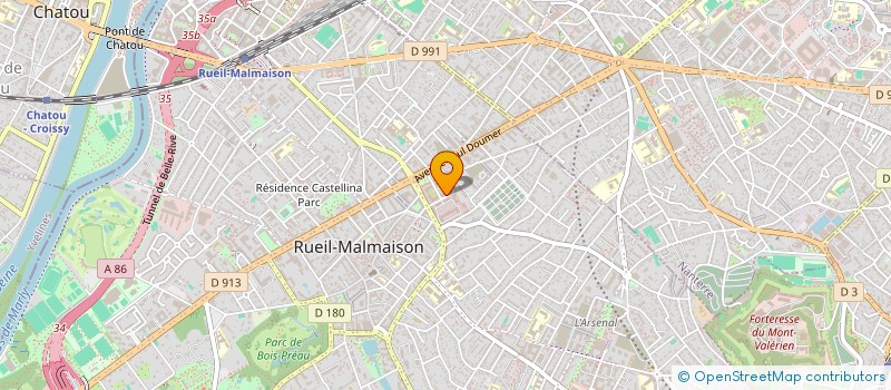 localisation de l'entreprise MONSIEUR OMAR BOUBRIT à RUEIL-MALMAISON