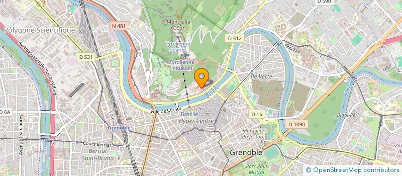 localisation de l'entreprise MONSIEUR OMAR BOUCHEIKHA à GRENOBLE