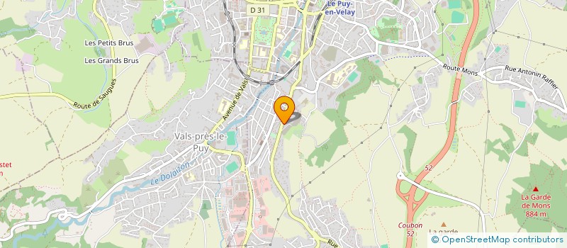 localisation de l'entreprise MONSIEUR OMAR BOUGLADA à LE PUY-EN-VELAY