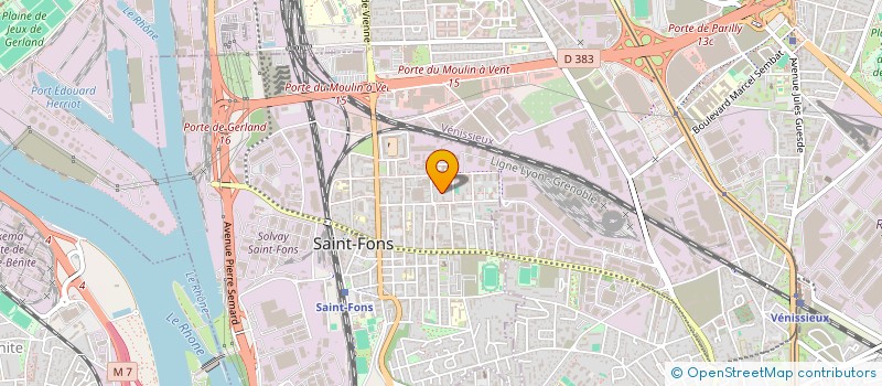 localisation de l'entreprise MONSIEUR OMAR BOUZIANE à SAINT-FONS