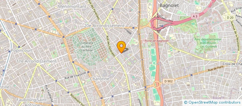 localisation de l'entreprise MONSIEUR OMAR BRAHIMOUAISSA  PARIS