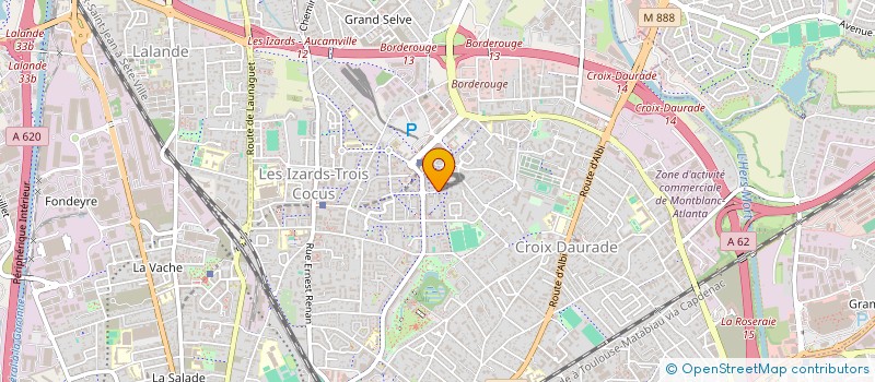 localisation de l'entreprise MONSIEUR OMAR CABRERA  TOULOUSE