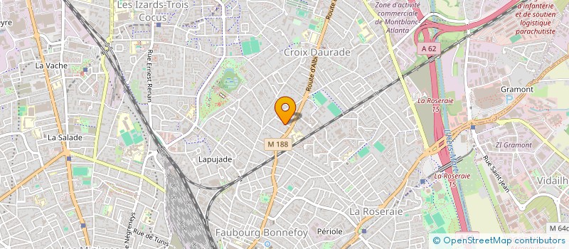 localisation de l'entreprise MONSIEUR OMAR CESAR CACHACA MARINO à TOULOUSE