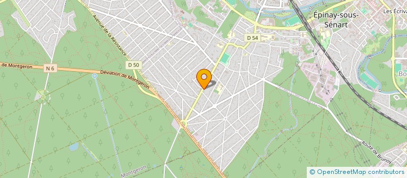 localisation de l'entreprise MONSIEUR OMAR CHAKCHAK à BRUNOY