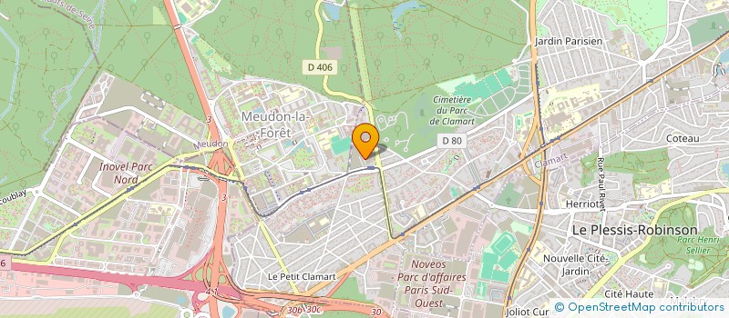 localisation de l'entreprise MONSIEUR OMAR CHARRABI à CLAMART