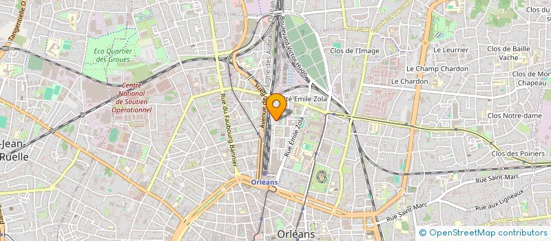localisation de l'entreprise MONSIEUR OMAR CHEBBAKI  ORLEANS