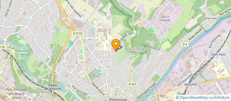 localisation de l'entreprise MONSIEUR OMAR CHERIFI  PONTOISE