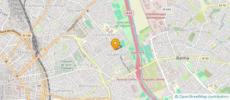 localisation de l'entreprise MONSIEUR OMAR CHOAIBI à TOULOUSE