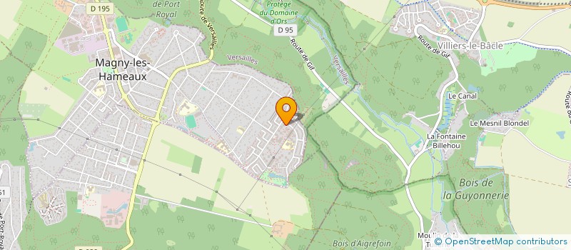 localisation de l'entreprise MONSIEUR OMAR CONTEH  MAGNY-LES-HAMEAUX