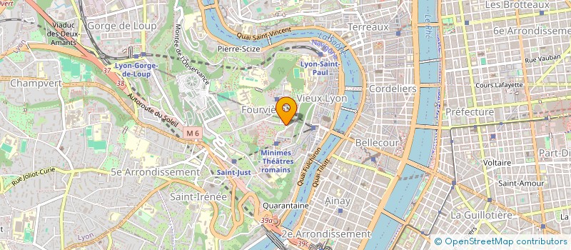 localisation de l'entreprise MONSIEUR OMAR CUCCAROLO  LYON