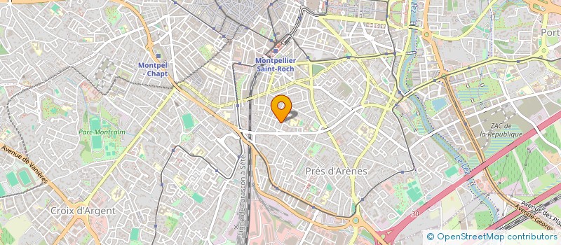 localisation de l'entreprise MONSIEUR OMAR DAHAK à MONTPELLIER